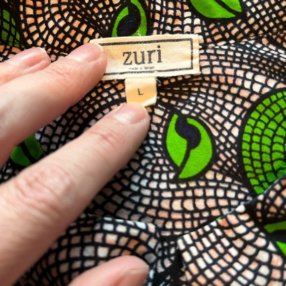 *SOLD* Zuri Kenya dress ‘Alfalfa’ - Picture 3 of 7